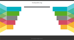 Desktop Screenshot of foodsystem.org